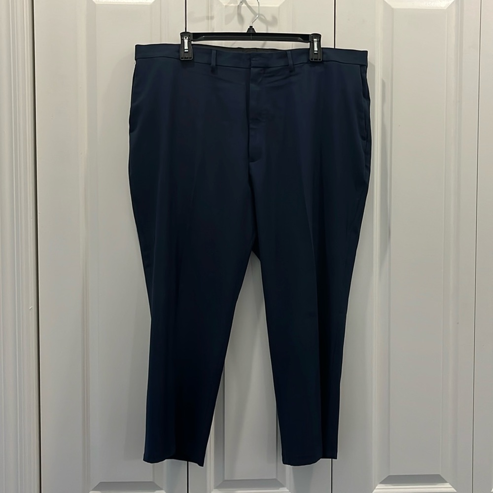 Haggar premium comfort classic fit dress pant. Big and Tall size